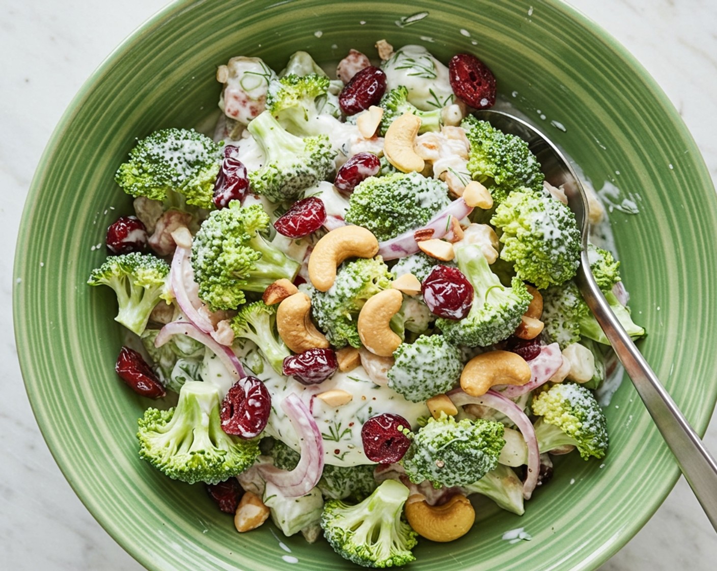 Broccoli and Cranberry Salad