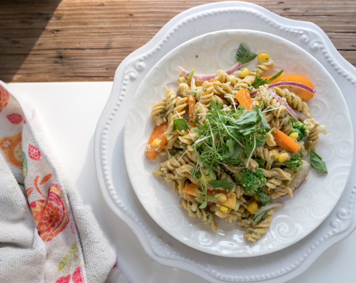 Creamy Avocado Pasta Salad