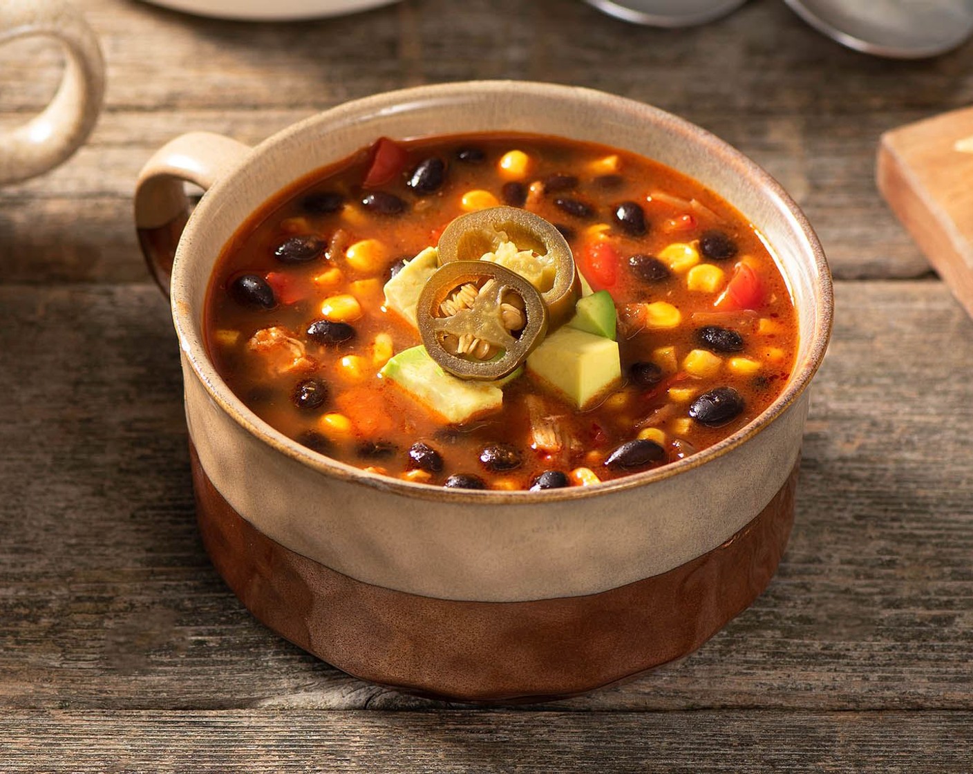 Mexican Chicken Chili with Black Beans