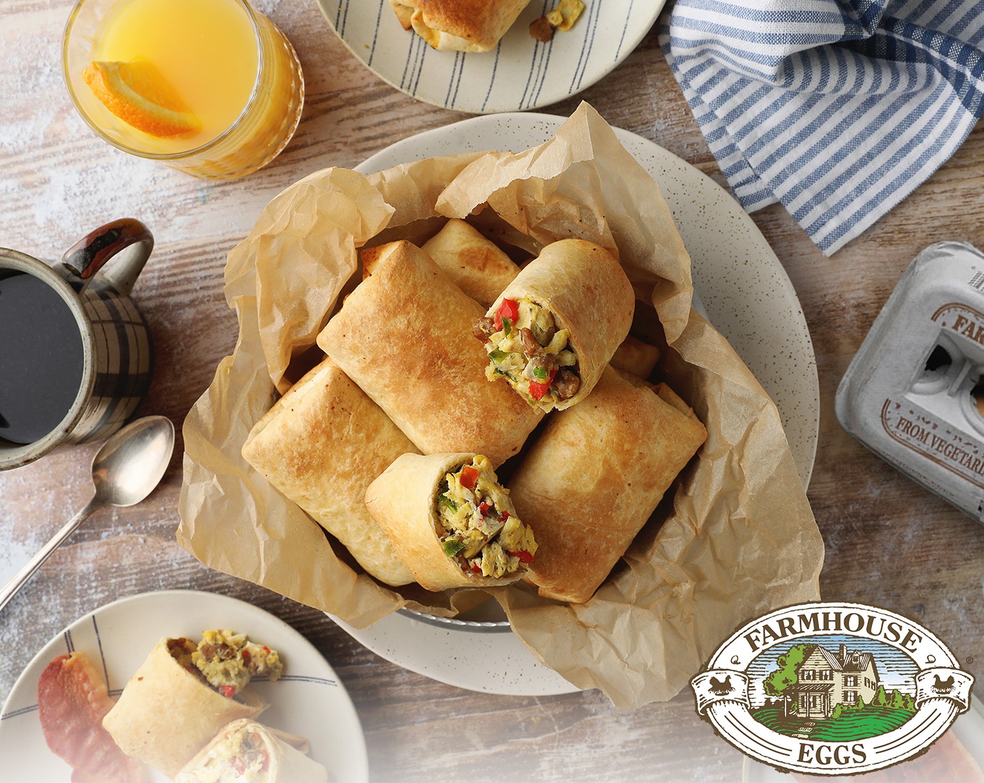 step 5 Air fry at 400 degrees F (200 degrees C) for 4 to 6 minutes. Flip each burrito over, mist with cooking spray, and air fry until lightly browned, 2 to 4 minutes more.