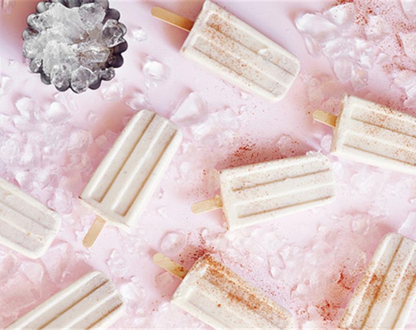 step 8 When ready to eat, run the bottom of the mold under warm water to help loosen the popsicles. Serve with a sprinkling of Simply Organic Cinnamon, Ground (to taste). Enjoy!